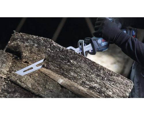 Skära isoleringsull med tigersåg