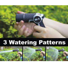 Trädgårdsslangsprutpistol med tre sprutmönster