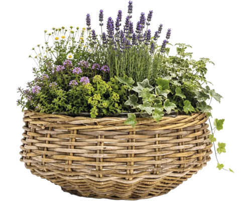 Korgkruka Leah Jakarta naturfiber 38x38x16cm natur