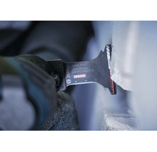 Bosch Expert MultiMax Curved instickssågblad för multiverktyg vid sågning i sten.