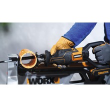 Worx tigersåg skär plaströr