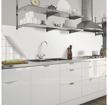 Stänkpanel för kök MYSPOTTI Splash UNI vit enfärgade 2200x600 mm-thumb-0
