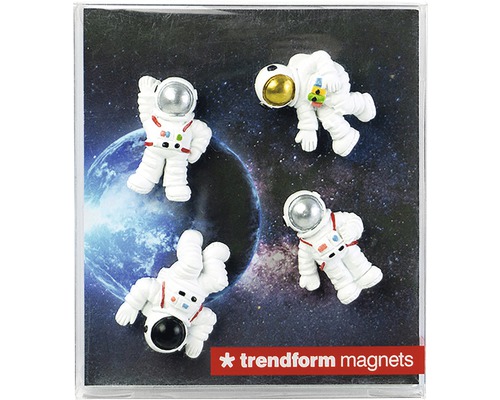 Trendform magneter med astronautmotiv