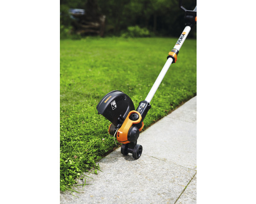 Grästrimmer med hjul för trädgårdsanvändning