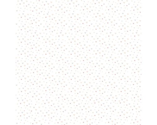 Tapet med hjärtmönster