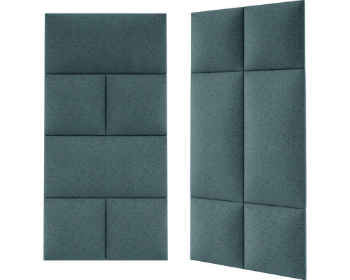 Två akustikpaneler för väggmontering