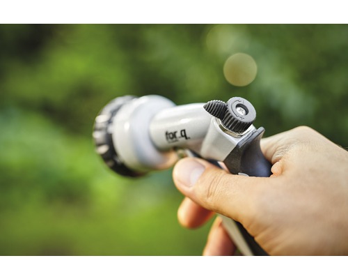 Trädgårdsslangspruta med handtag för trädgårdsbevattning