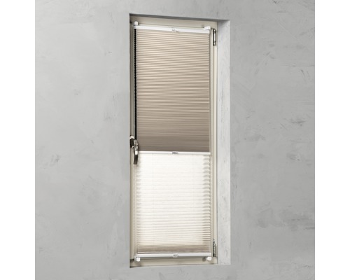 Plisségardin på fönster för flexibel ljuskontroll