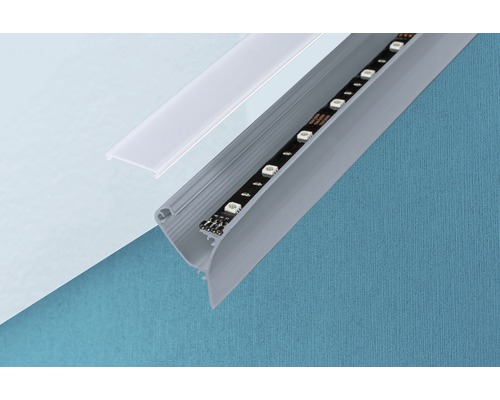 LED-list med täckprofil