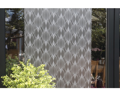 Fönsterfilm med abstrakt mönster för dekoration och insynsskydd