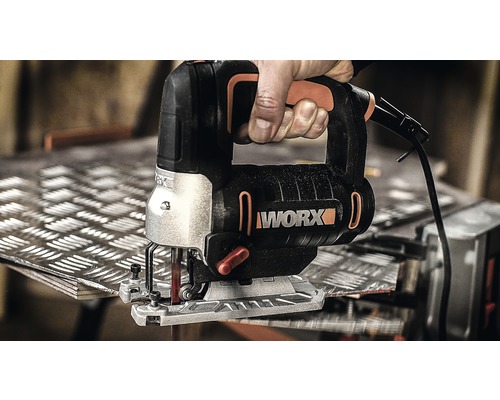 WORX sticksåg skärande metall