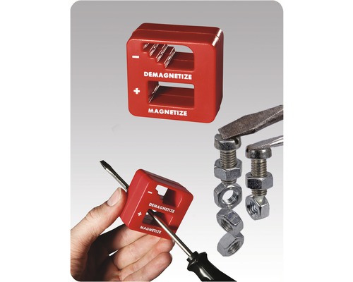 Magnetiserare och avmagnetiserare för skruvmejslar och verktyg