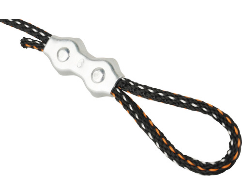 Metallkabelkontakt med kabelslinga