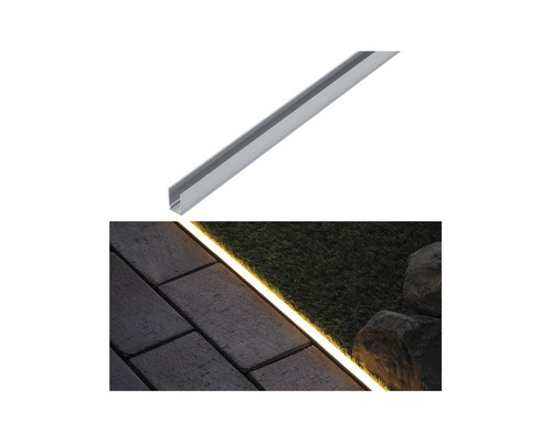 Aluminiumprofil för LED-strips för trädgårdsbelysning