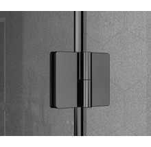 Detaljvy av duschkabinbeslag