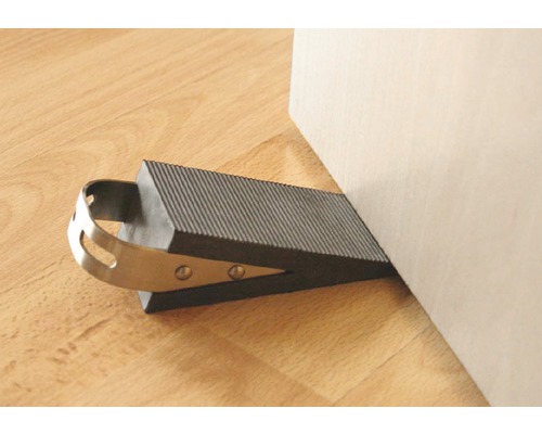 Dörrstopp av gummi och metall