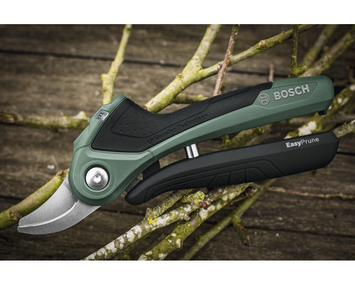 Bosch EasyPrune trädgårdssax på grenar
