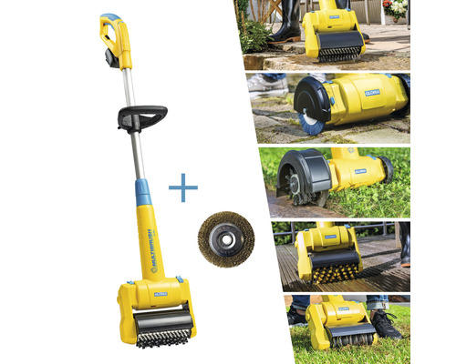 Gloria Multibrush borste med tillbehör för olika ytor