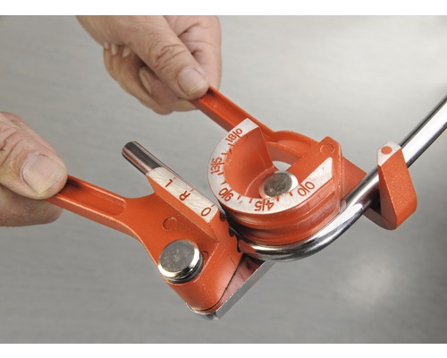 Rörbock används för att böja ett metallrör.