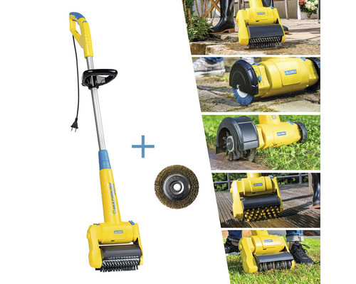 Elektrisk fogborste med borsttillsats för rengöring av ytor