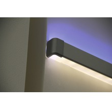 Profil täckkåpa PAULMANN Duo aluminium matt för LED stripes 2-pack, 702.74