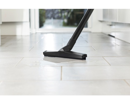 Dammsugarmunstycke på klinkergolv