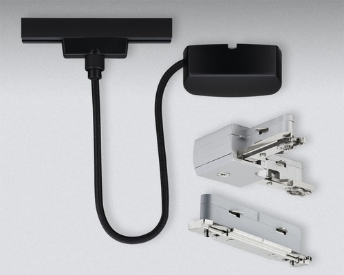 Möbelbeslag med fästelement och kabel