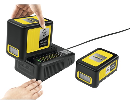 Kärcher batteri och laddare