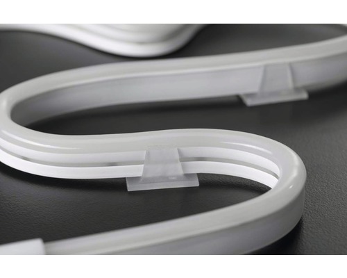 Flexibel LED-ljusslinga med monteringsklämmor