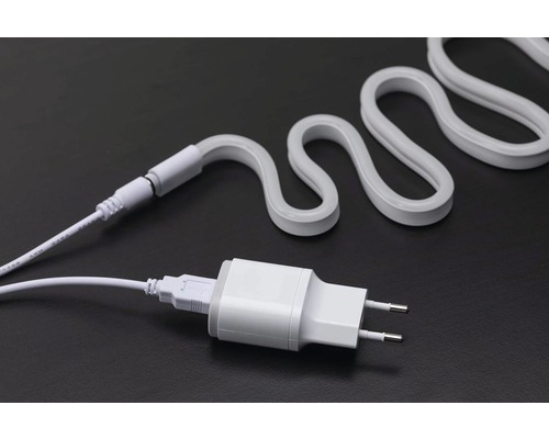 Neon flexljus med nätadapter