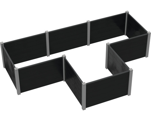 Insynsskyddsstaket i trä och aluminium