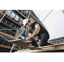 Verktygspaket 18V Bosch Professional trä sladdlös mutterdragare GDS18V-300 + sladdlös cirkelsåg GKS18V-LI + sladdlös sticksåg GST18 V-LI + sladdlös excenterslip GSS18V-10 inkl. 2 batterier (5.0 Ah), laddare & 3x L-BOXX136 + 1x L-BOXX238