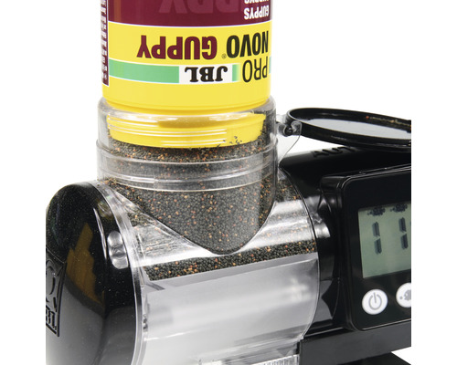 JBL Pro Novo Guppy foderautomat med matbehållare