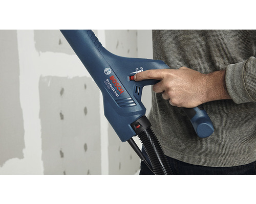 Bosch Professional GTR 550 gipsslipmaskin i bruk