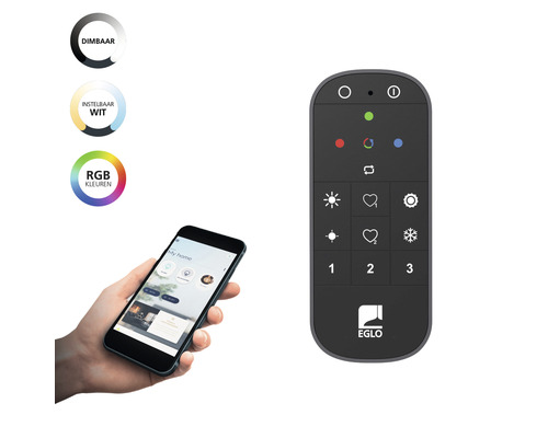 Manövrering via smartphone och fjärrkontroll