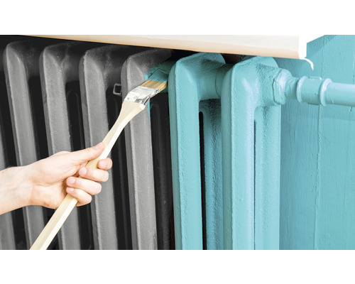 Målning av ett element med en pensel