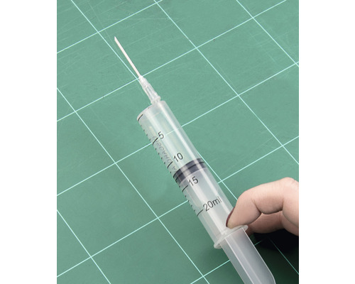 Sprit med kanyl, 20 milliliter fyllnadsvolym