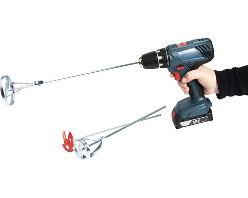 Borrmaskin med blandningsverktyg