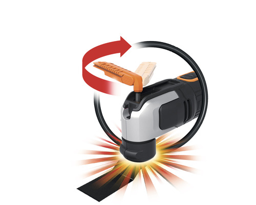 Multifunktionsverktyg med oscillationsfunktion och tillbehör