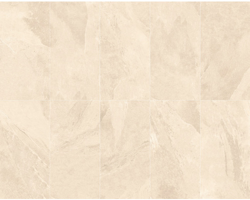 Rektangulära, ljusa plattor med stenmönster för inomhusbruk