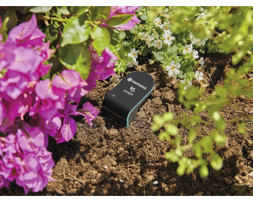 Gardena Smart Sensor i rabatt för mätning av markfuktighet