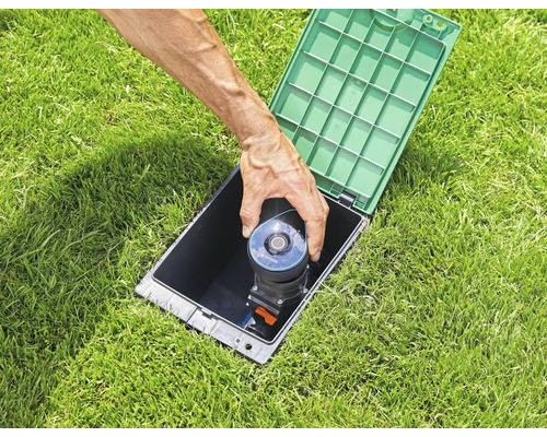 Installation av sprinklersystem i trädgården