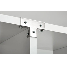 T-förbindare HETTICH för 18-19mm 44x68x15mm stål förnicklat