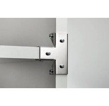 T-förbindare HETTICH för 18-19mm 44x68x15mm stål förnicklat