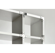 T-förbindare HETTICH för 18-19mm 44x68x15mm stål förnicklat