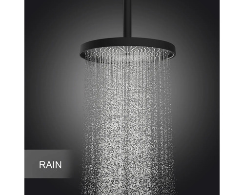 Takdusch med vattenstråle