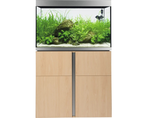 Akvarium med möbel FLUVAL Siena 272 inkl. LED-belysning, värmare, ytterfilter 272L 90x55x128cm bok