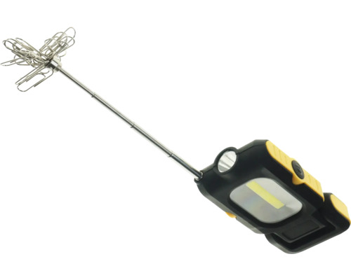 Inspektionslampa med teleskoparm och magnet