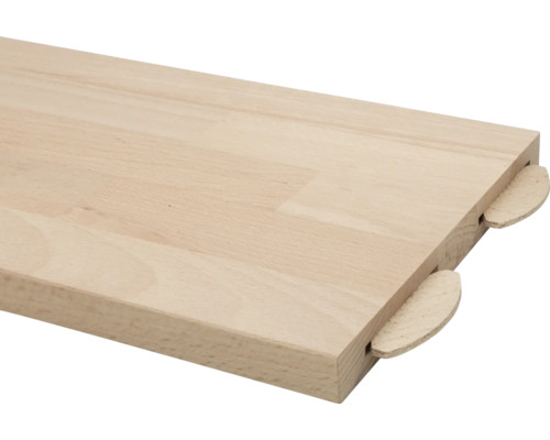 Träskiva med träkontakter