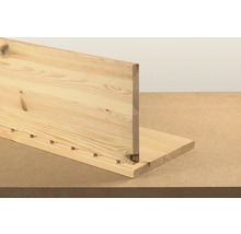 WOLFCRAFT Räfflad träplugg Ø 10 mm 30-pack
